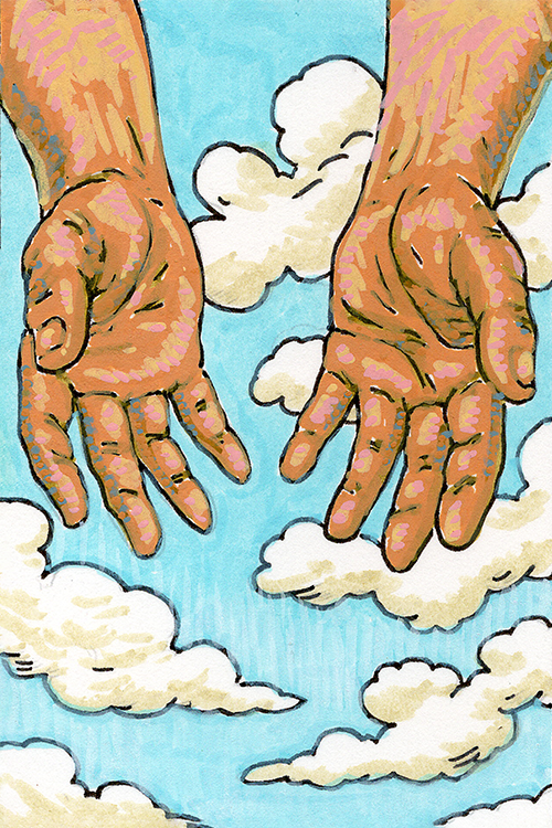"The Universe Chooses You" – 4x6 Art Print